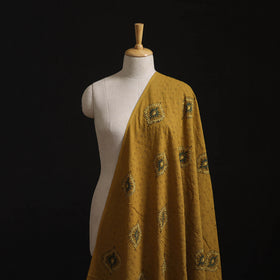 Natural Dyed Ajrakh Hand Block Print Cotton Hakoba Fabric 121