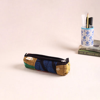 Patchwork Quilted Pencil Pouch 38