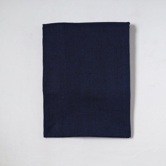 Blue - Jhiri Pure Handloom Cotton Precut Fabric (1.8 meter) 28