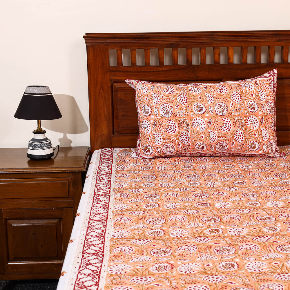 Sanganeri Double Bed Cover