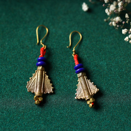 Tribal Odisha Dokra Threadwork Earrings