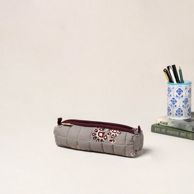 Handcrafted Quilted Pencil Pouch 49