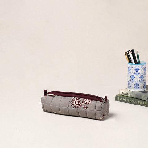 Handcrafted Quilted Pencil Pouch 49