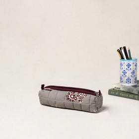Handcrafted Quilted Pencil Pouch 49