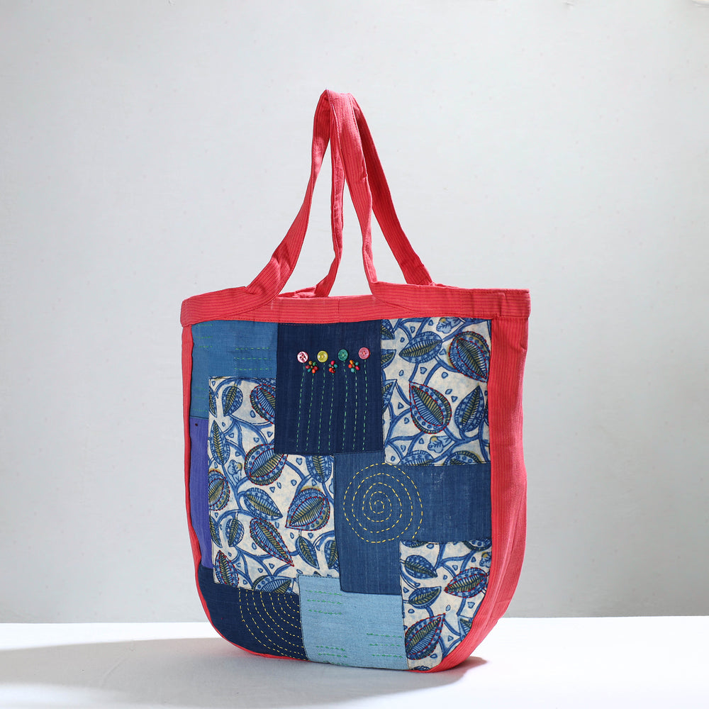 patchwork tote bag