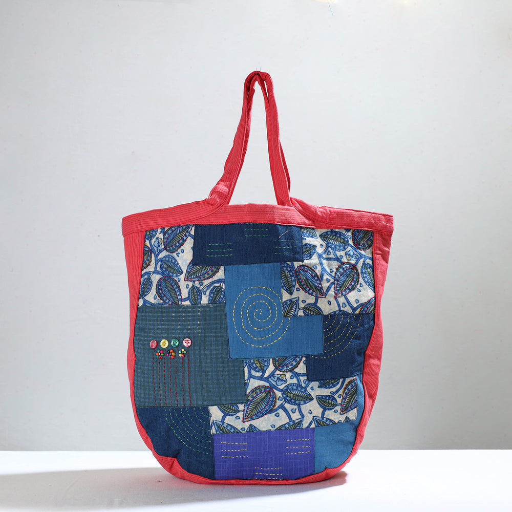 patchwork tote bag