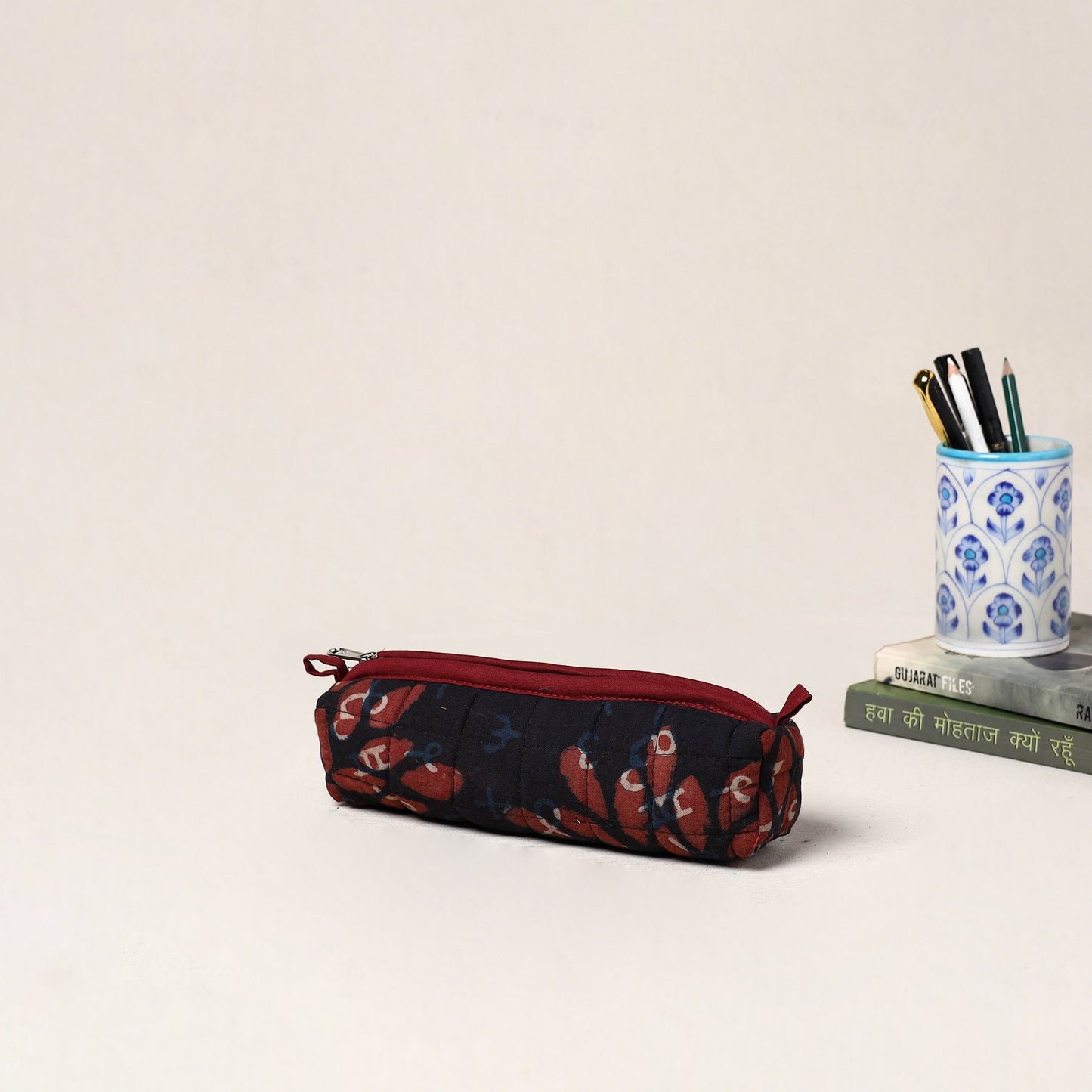 Handcrafted Quilted Pencil Pouch 52