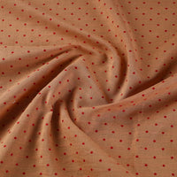 Brown - Jacquard Prewashed Cotton Fabric 05