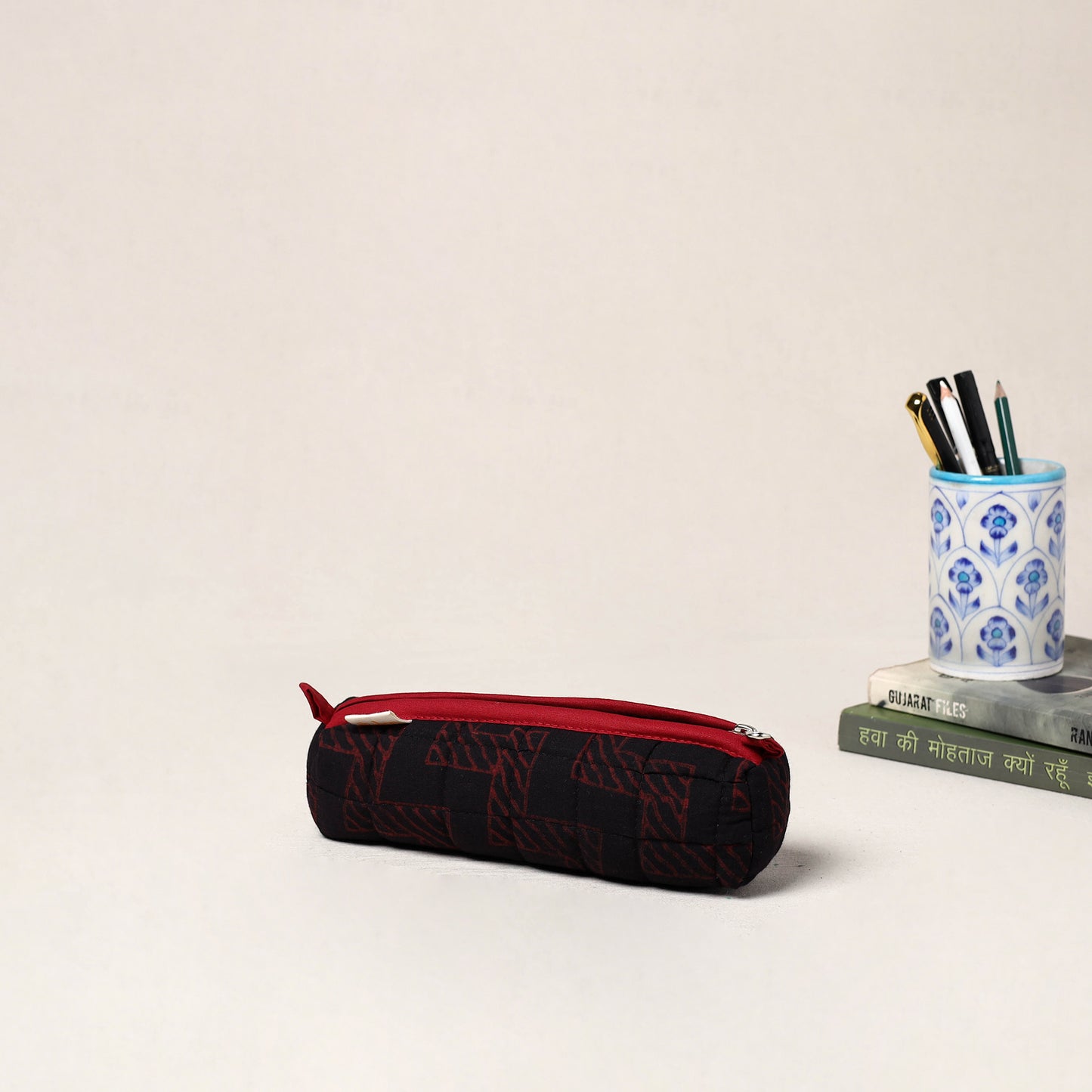 Handcrafted Quilted Pencil Pouch 53