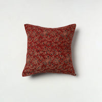 Multicolor - Kutch Embroiderd Mashru Silk Ajrakh Print Cushion Cover 06