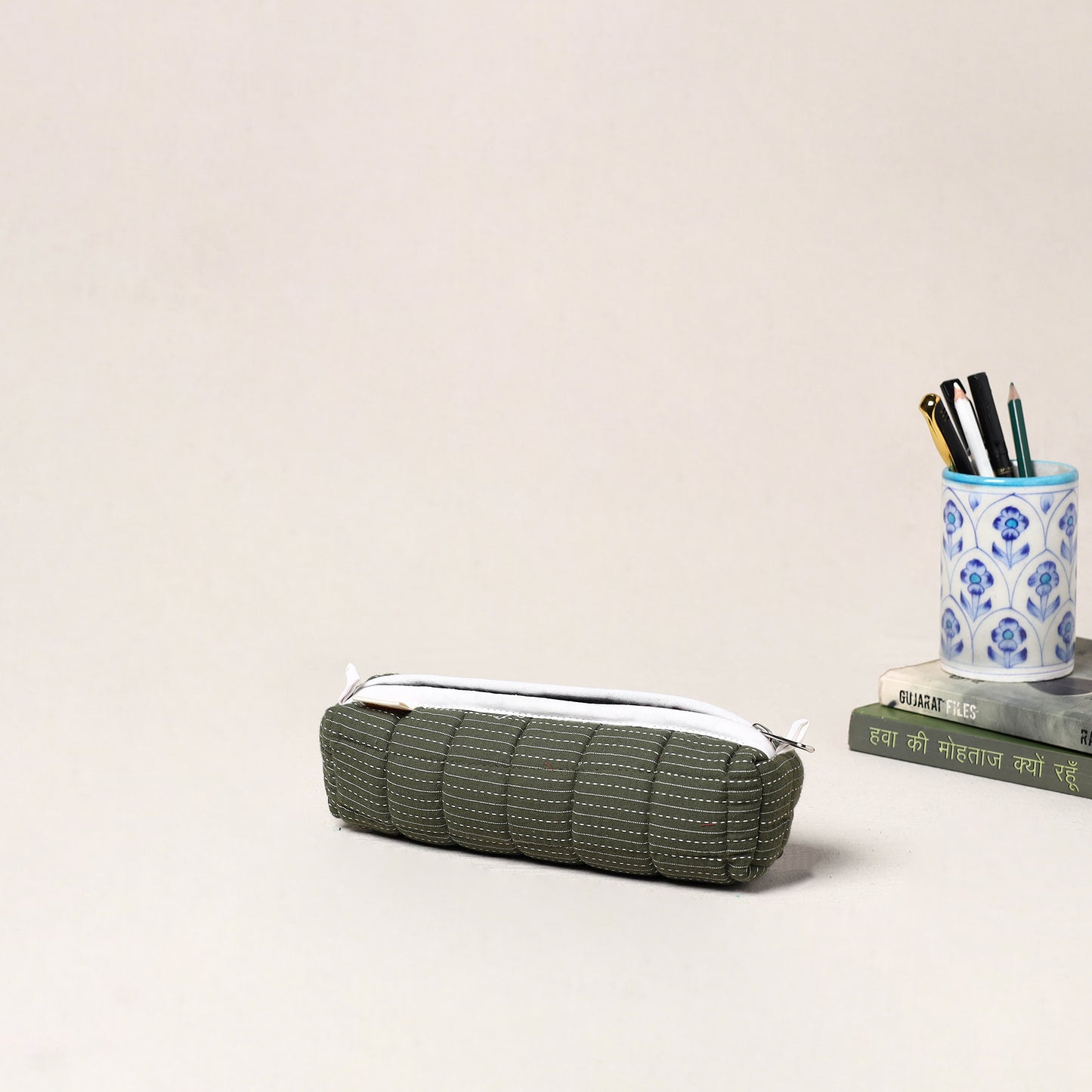 Handcrafted Quilted Pencil Pouch 54