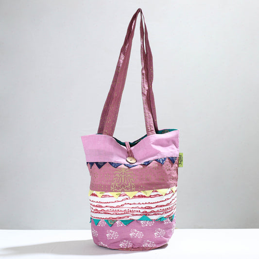 Multicolor - Jugaad Patchwork Handmade Shoulder Bag 21