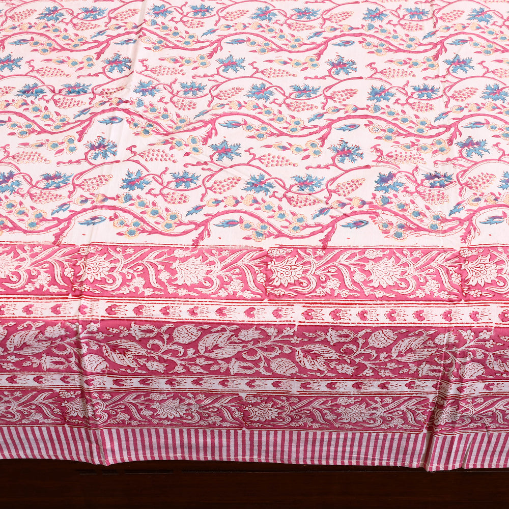 Sanganeri Double Bed Cover