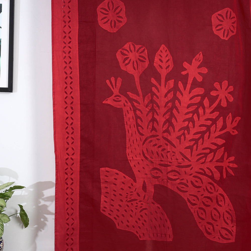 Applique Cutwork Door Curtain