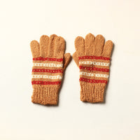 hand knitted gloves