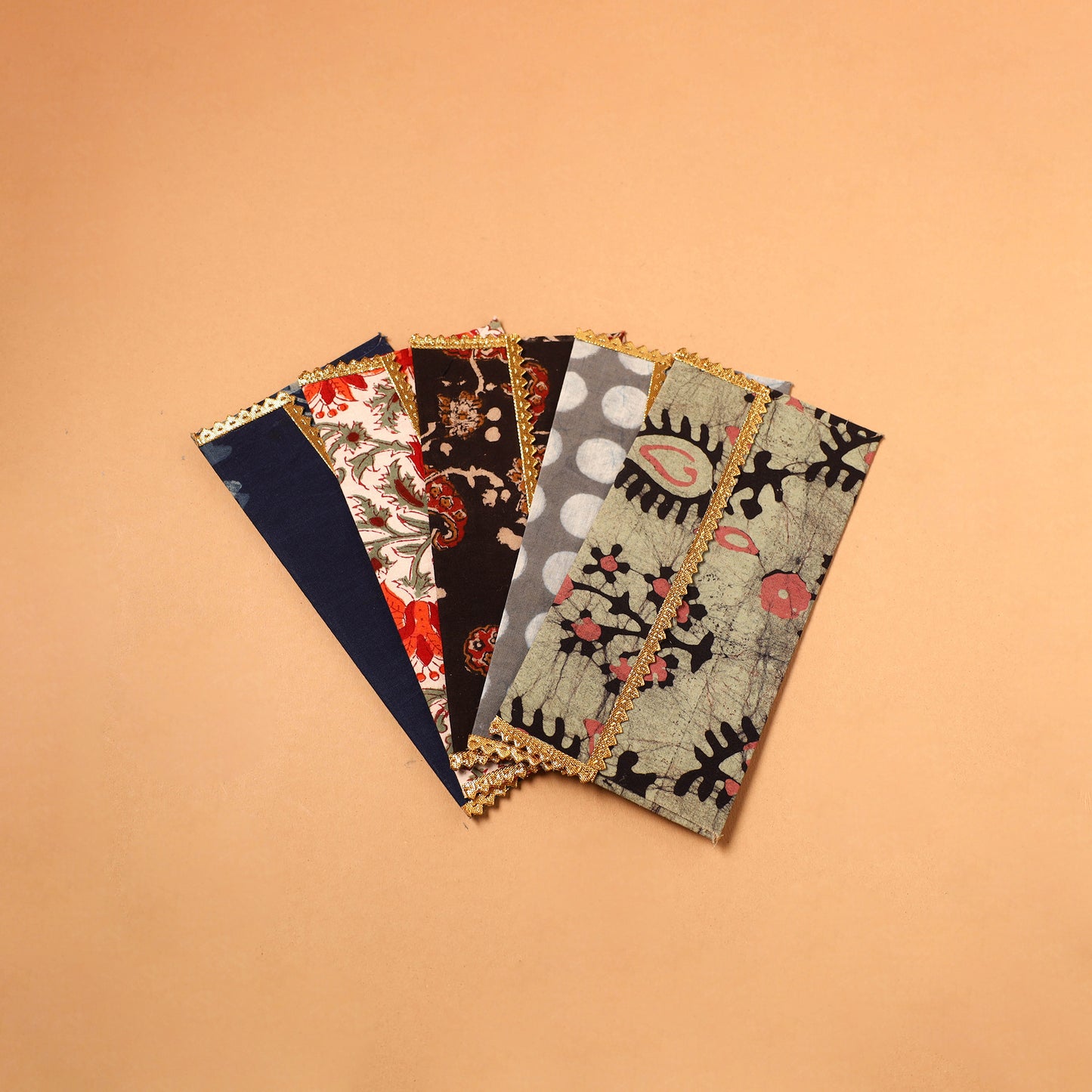  Handmade Fabric Envelope (Assorted Set of 5)