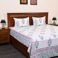 Sanganeri Double Bed Cover