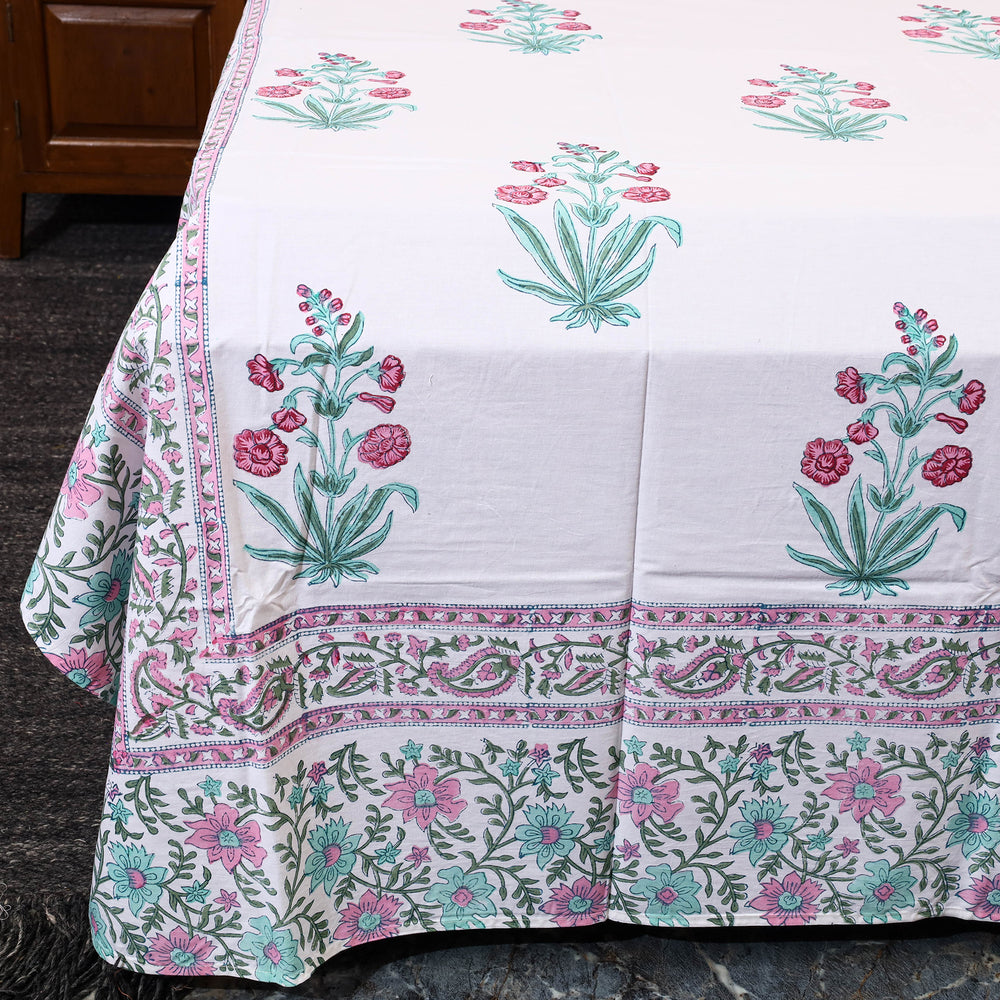 Sanganeri Double Bed Cover