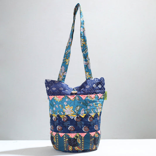 Multicolor - Jugaad Patchwork Handmade Shoulder Bag 24