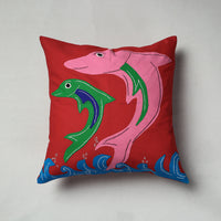 Applique Work Cushion Cover