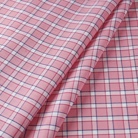 Buy Mangalagiri Handloom Checks Cotton Fabric Online at iTokri.com