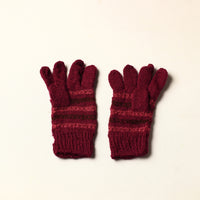 hand knitted gloves