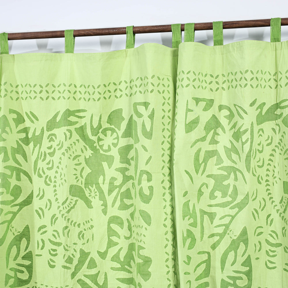 Applique Cutwork Door Curtain