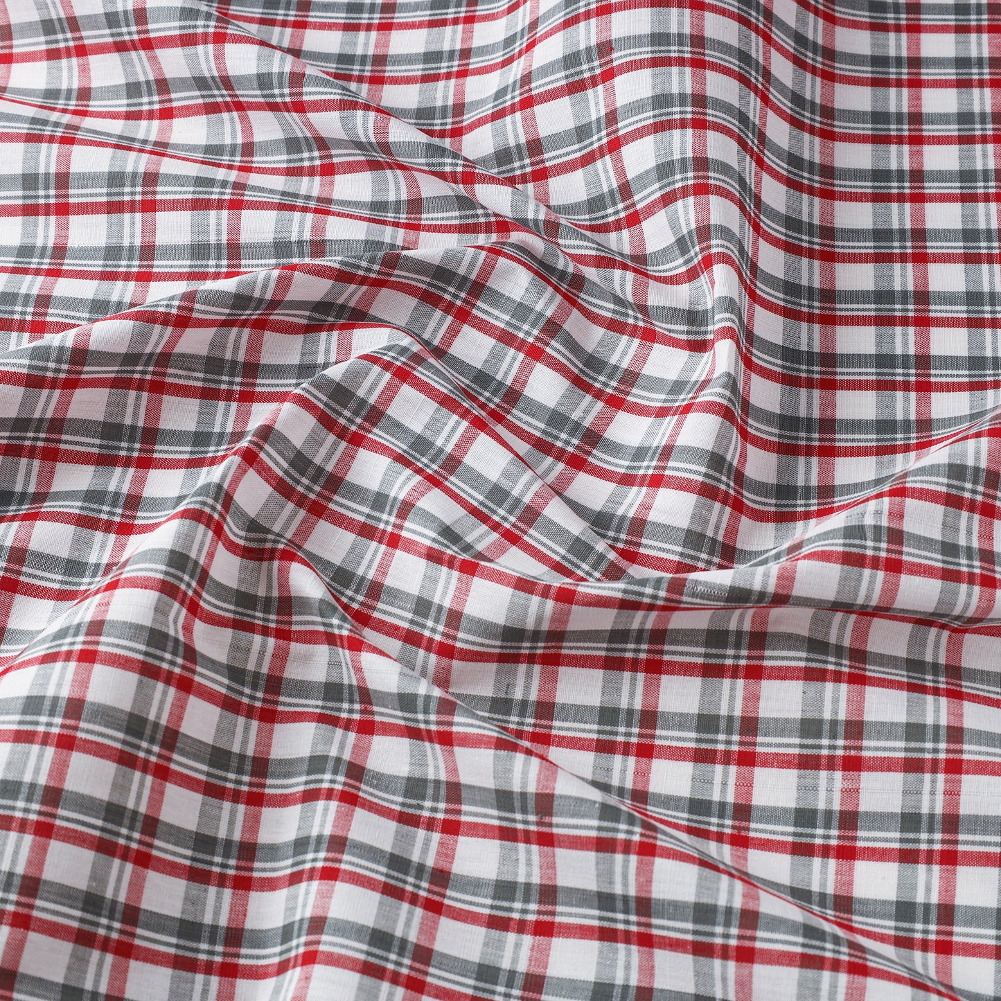 Mangalagiri Handloom Checks Cotton Fabric
