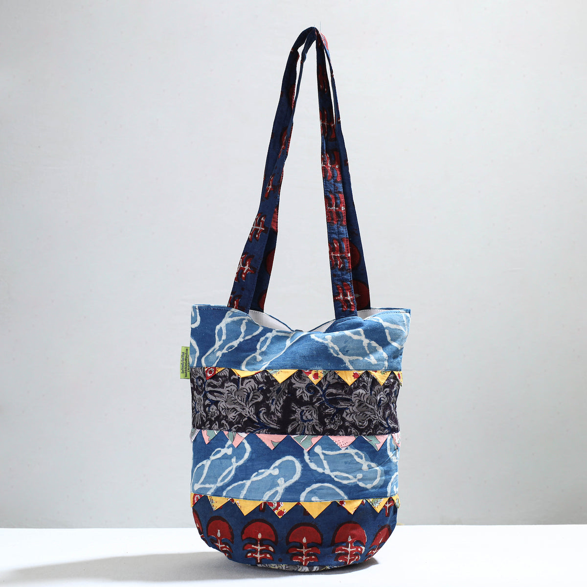 patchwork shoulder bag