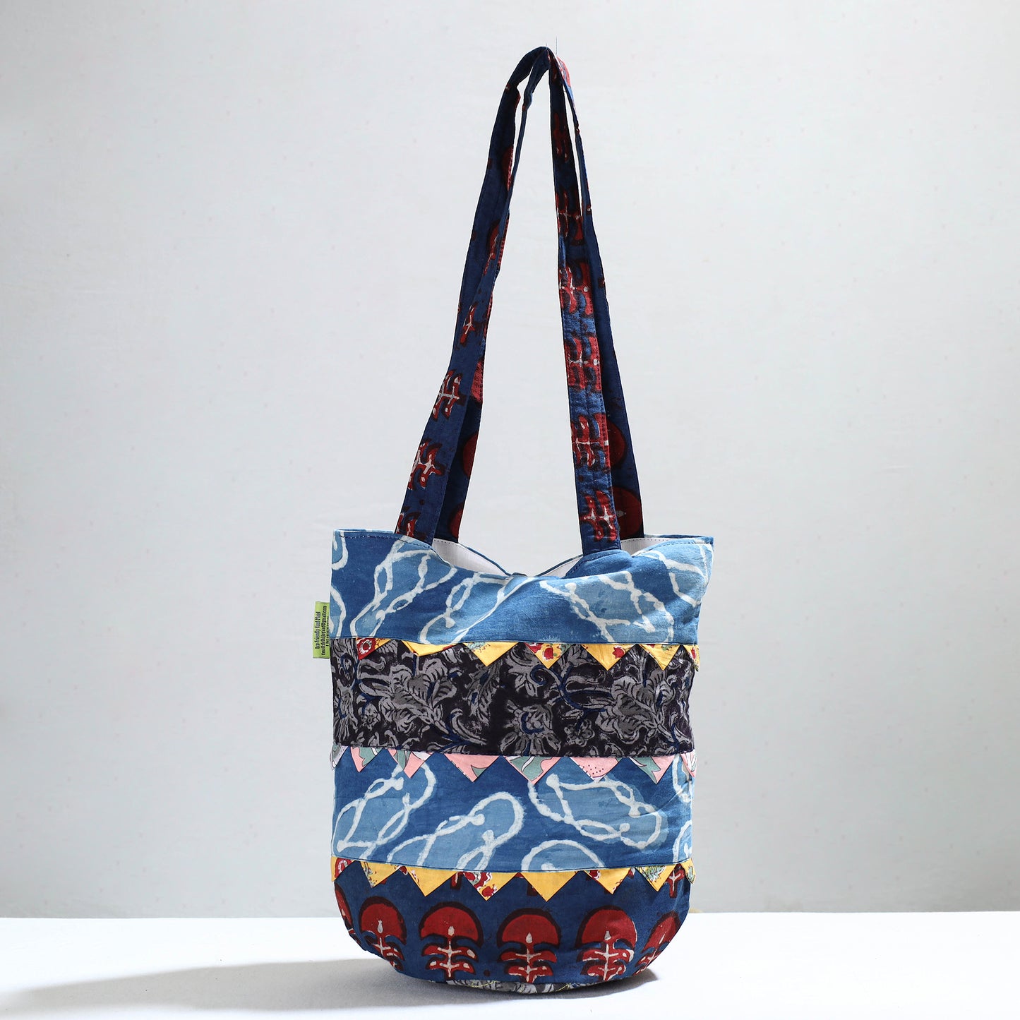 patchwork shoulder bag