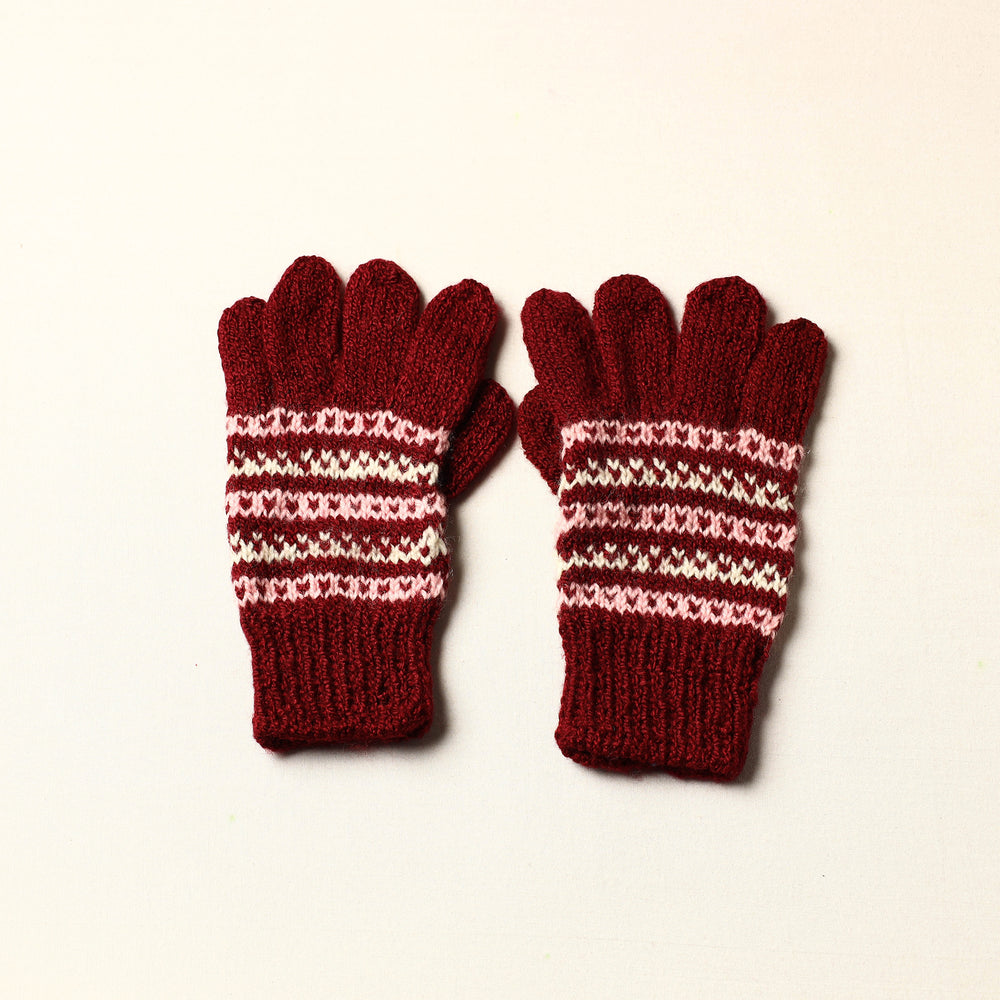 hand knitted gloves