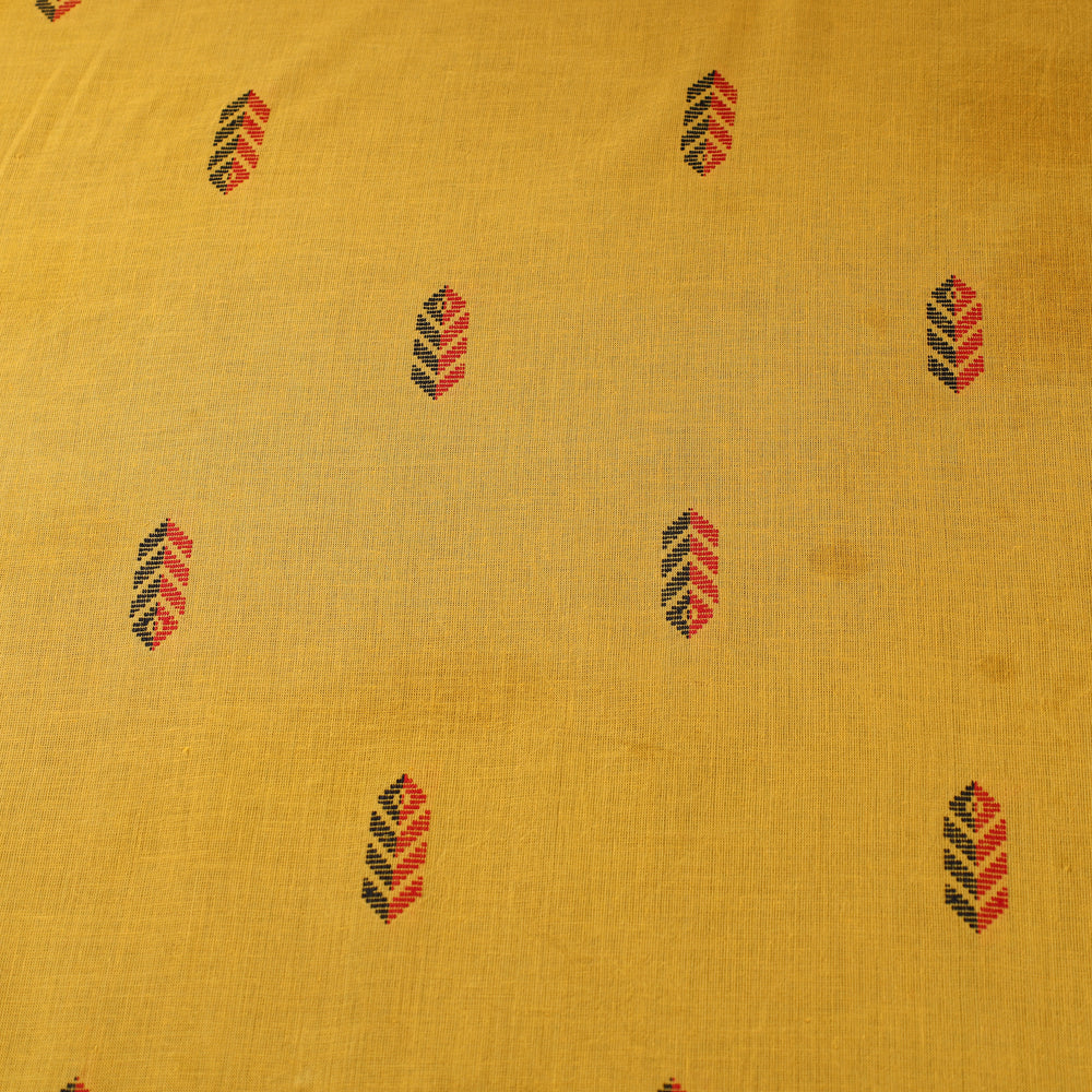 Yellow - Prewashed Cotton Jacquard Fabric 10