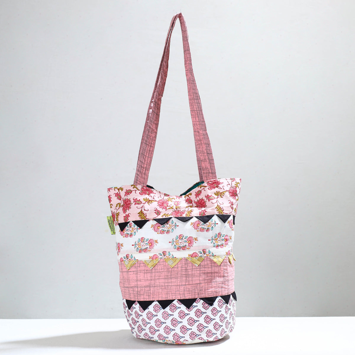 patchwork shoulder bag