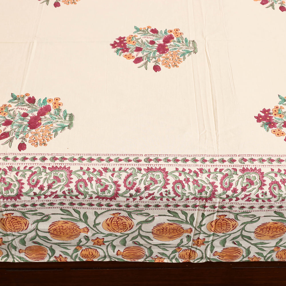 Sanganeri Double Bed Cover