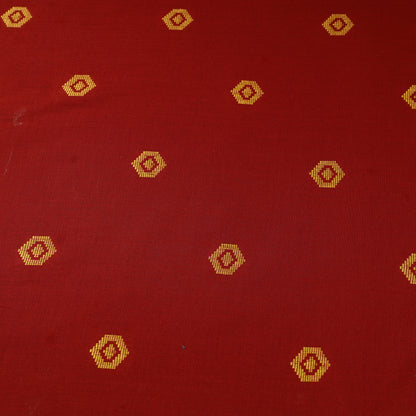 Orange - Jacquard Prewashed Cotton Fabric 01