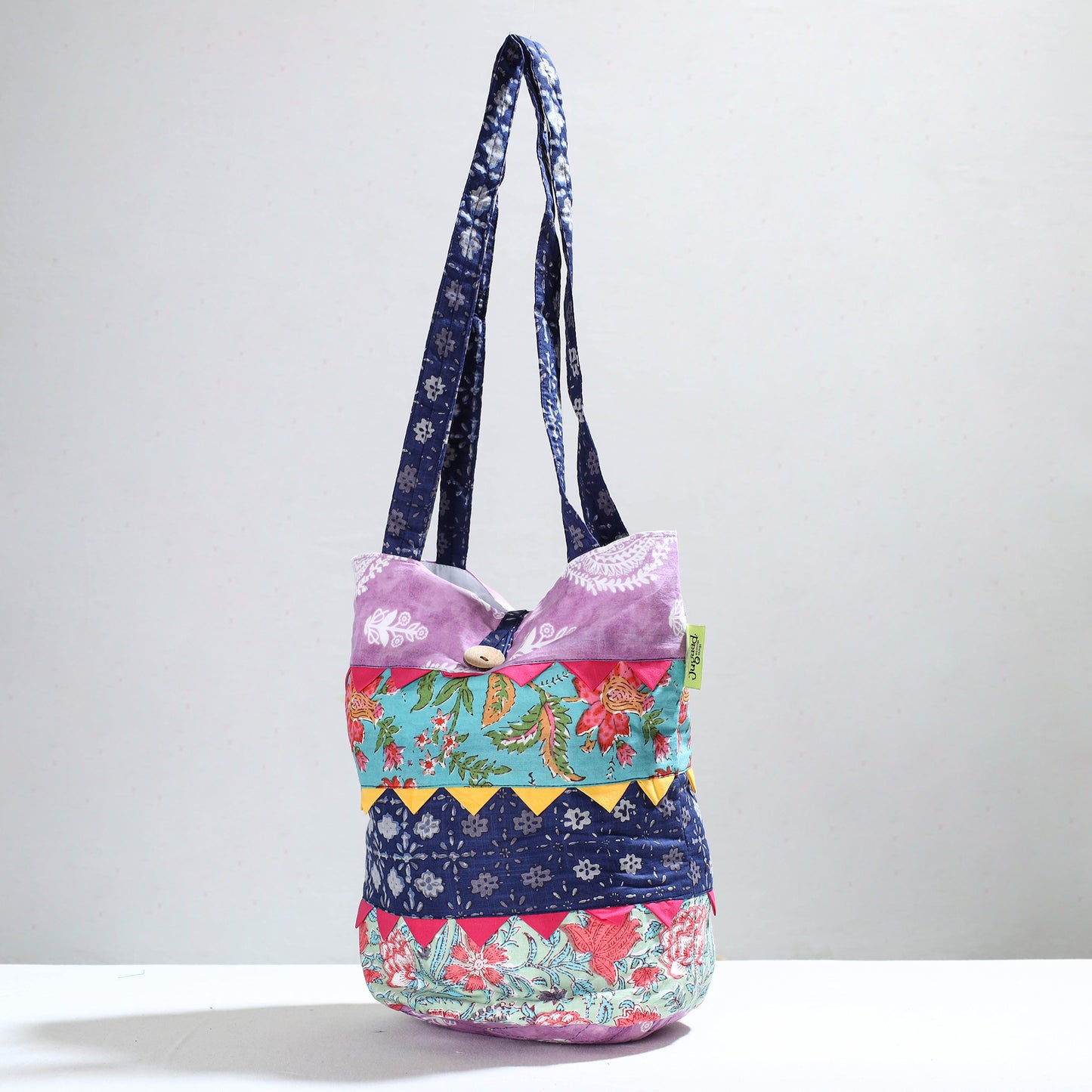 patchwork shoulder bag