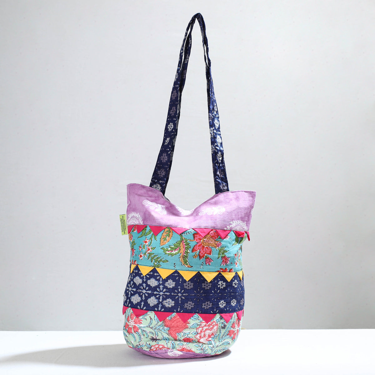 patchwork shoulder bag