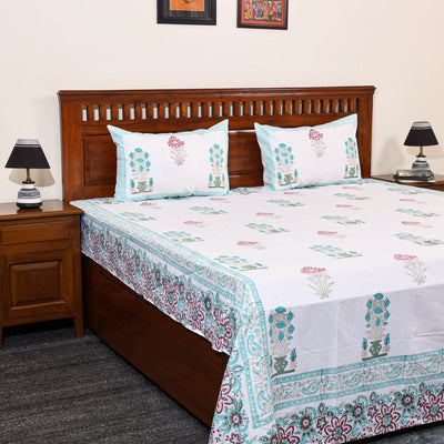 Sanganeri Double Bed Cover