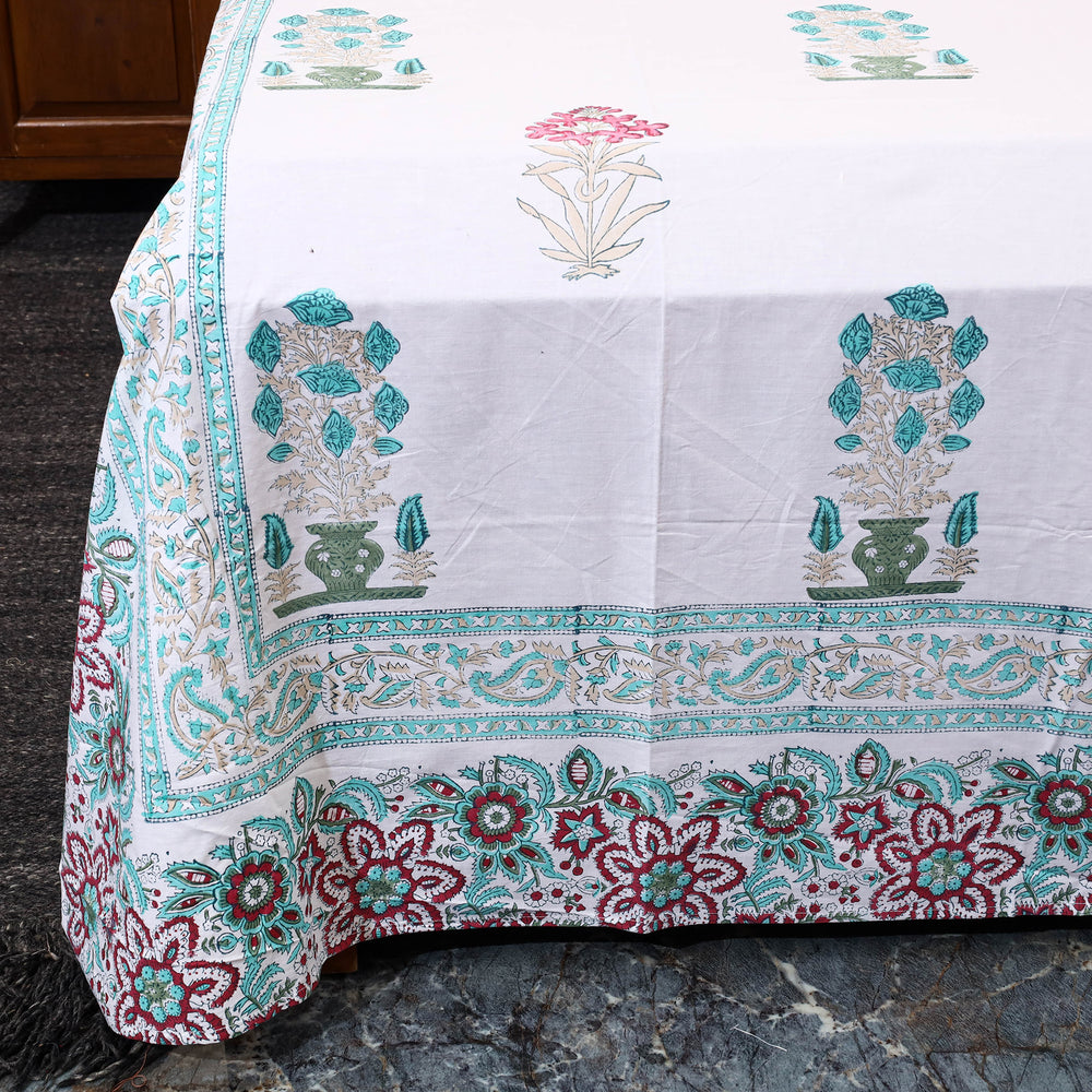 Sanganeri Double Bed Cover