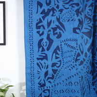 Applique Cutwork Door Curtain