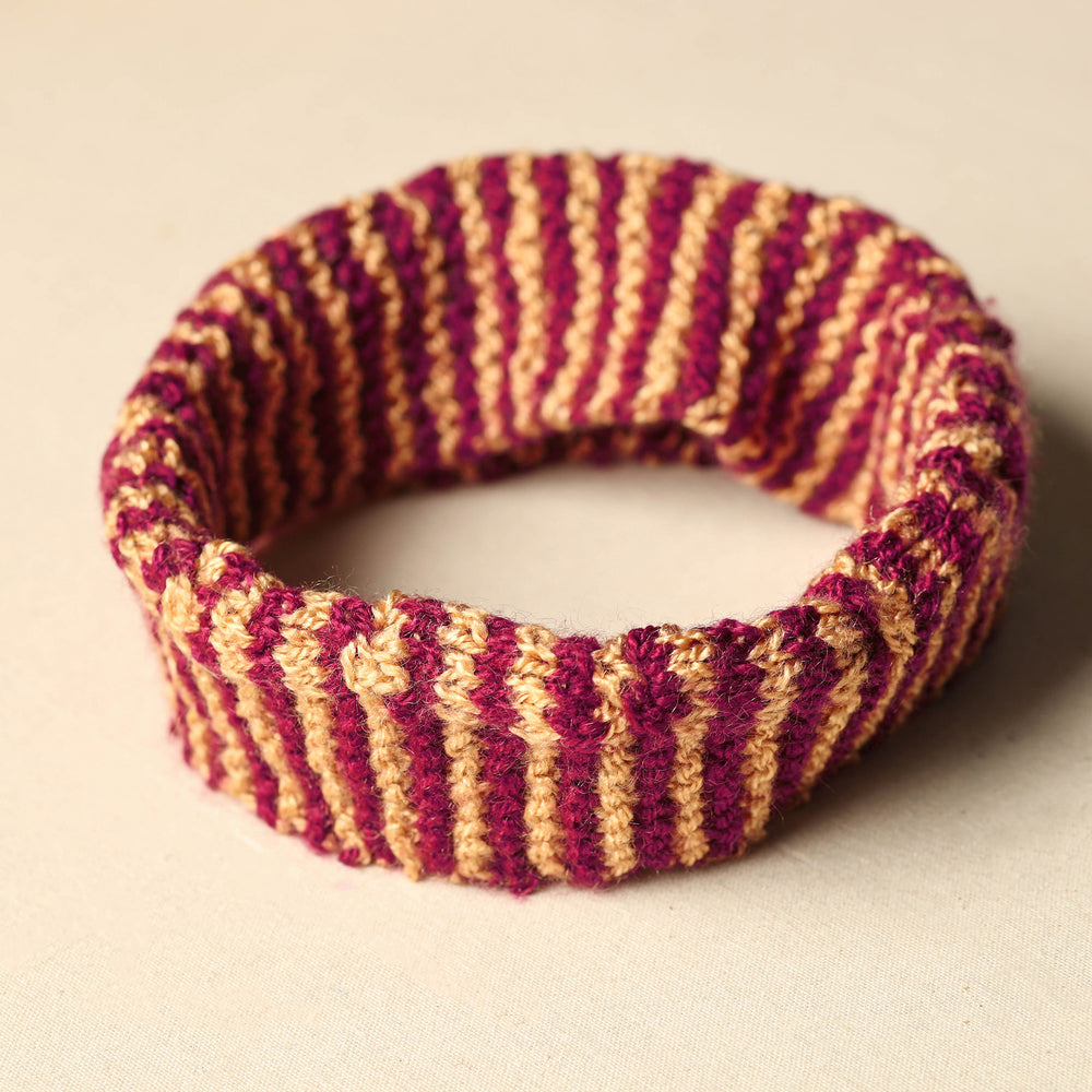 Multicolor - Kumaun Hand Knitted Woolen Warm Headband 29