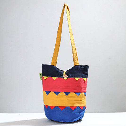 Multicolor - Jugaad Patchwork Handmade Shoulder Bag 31