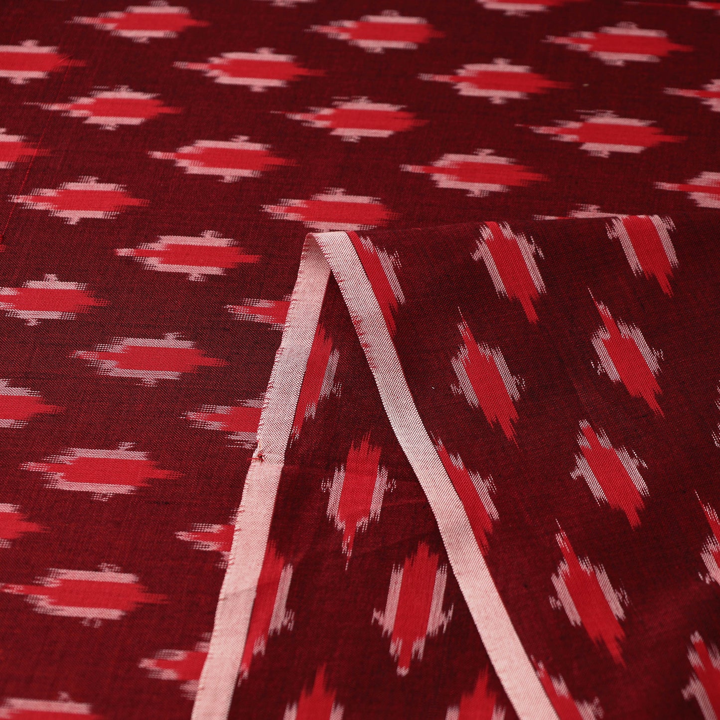 Mercerised Cotton Pochampally Ikat Fabric 14