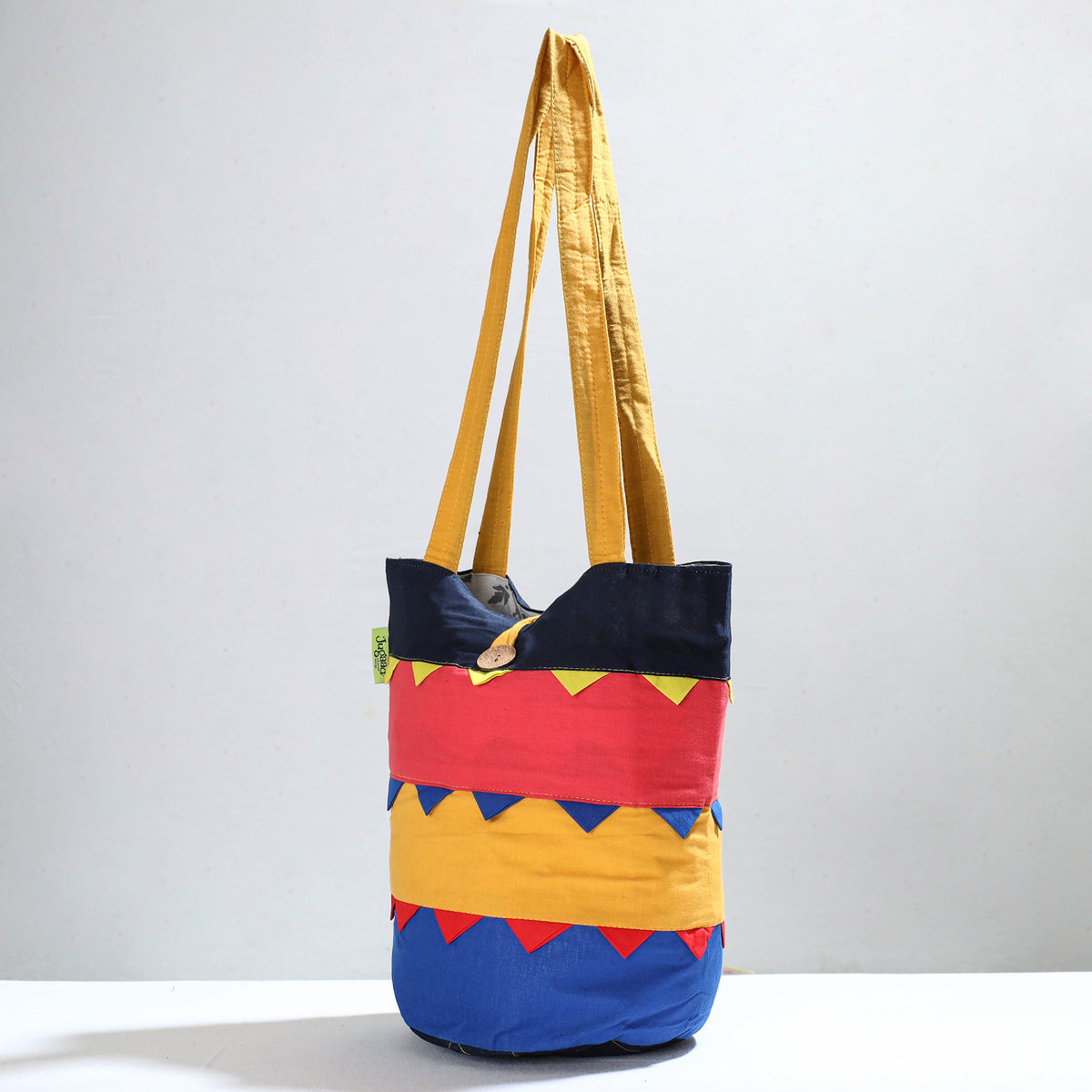 patchwork shoulder bag