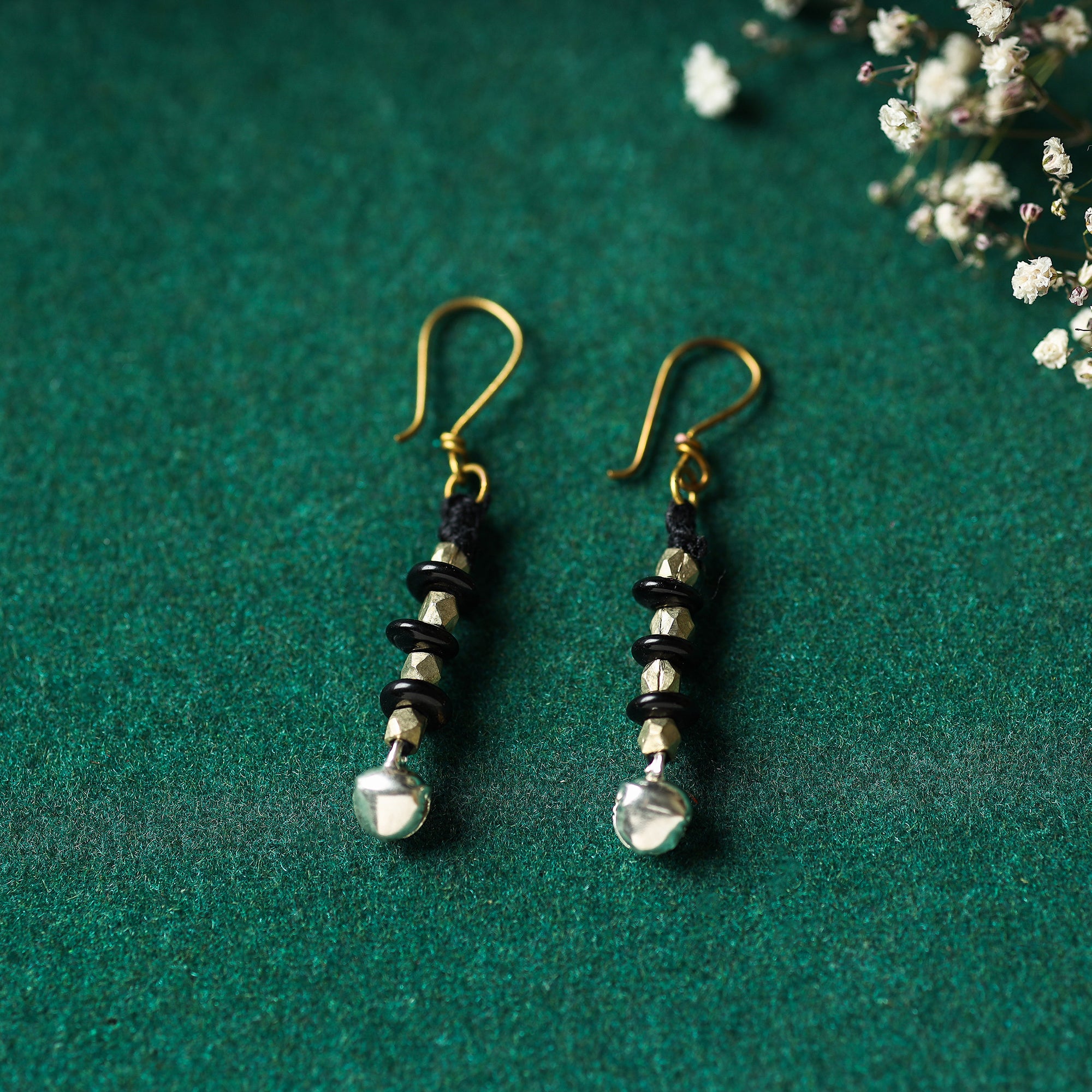 Indian Ethnic Tribal Oxidized Drop Earrings for Women Online at Silvermerc  | SBE7A_41 – Silvermerc Designs