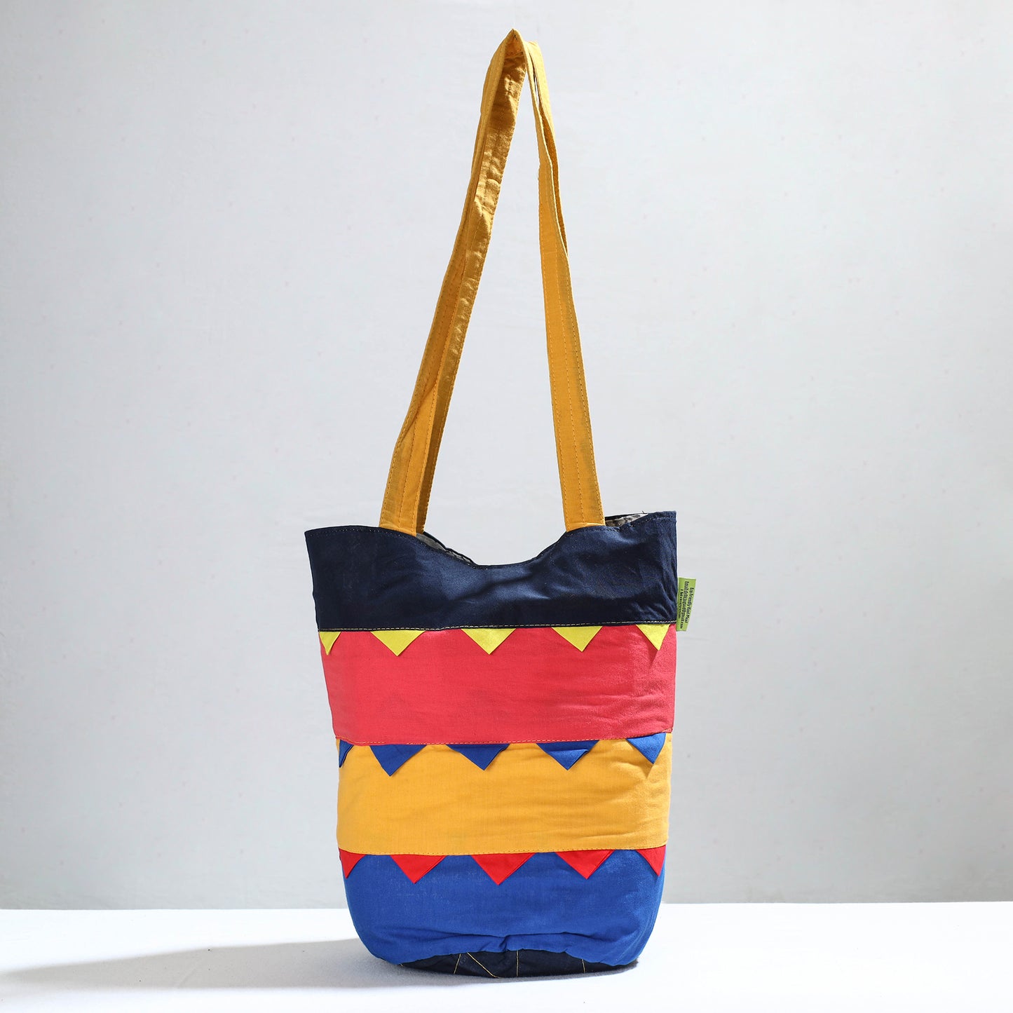 patchwork shoulder bag