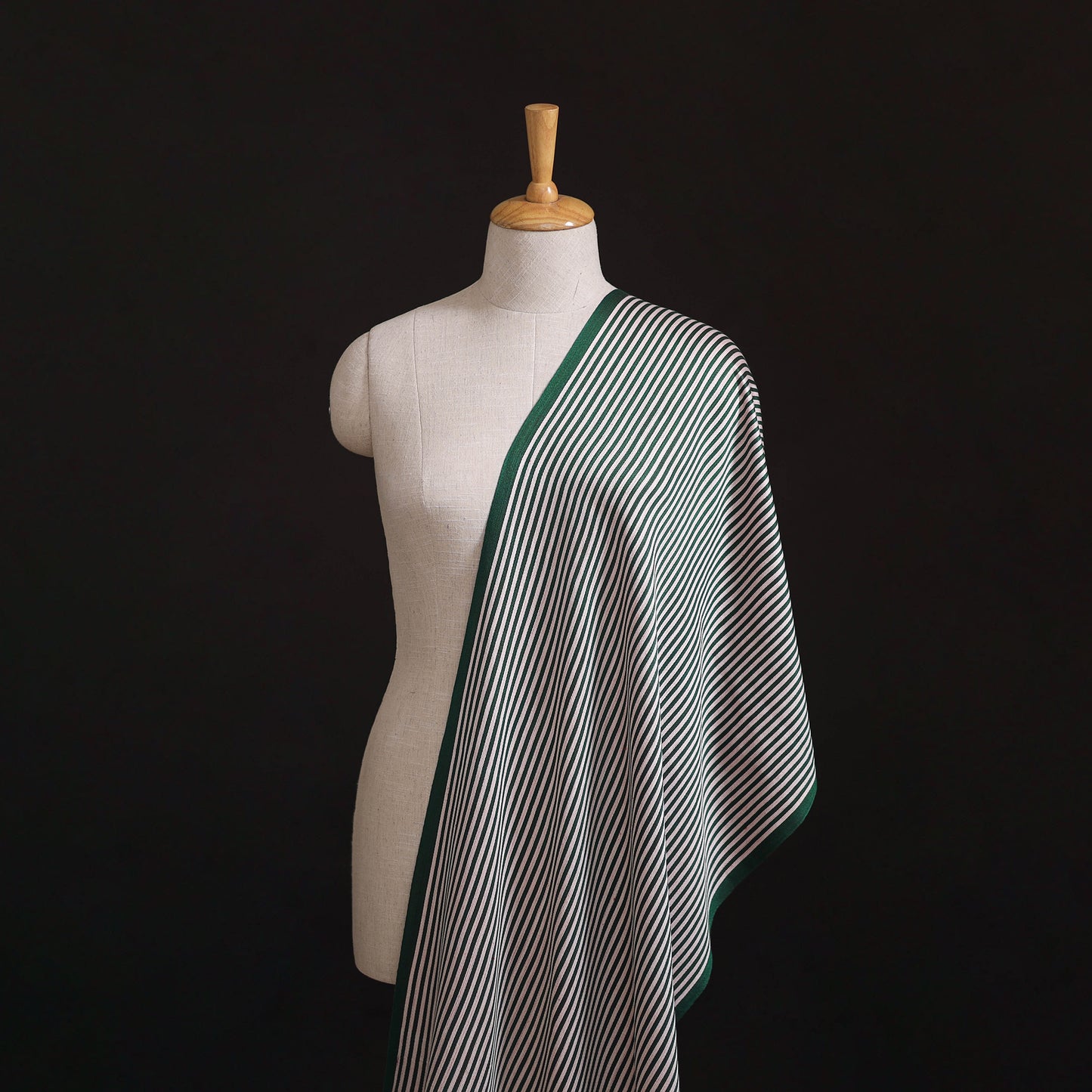 Pure Handwoven Mashru Fabric (Width - 22 in) 03