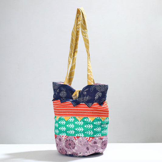 Multicolor - Jugaad Patchwork Handmade Shoulder Bag 33