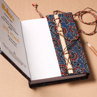 Fabric Cover Handmade Paper Notebook with Thread Lock
