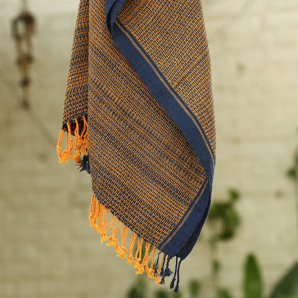 Orange - Organic Kala Cotton Pure Handloom Towel